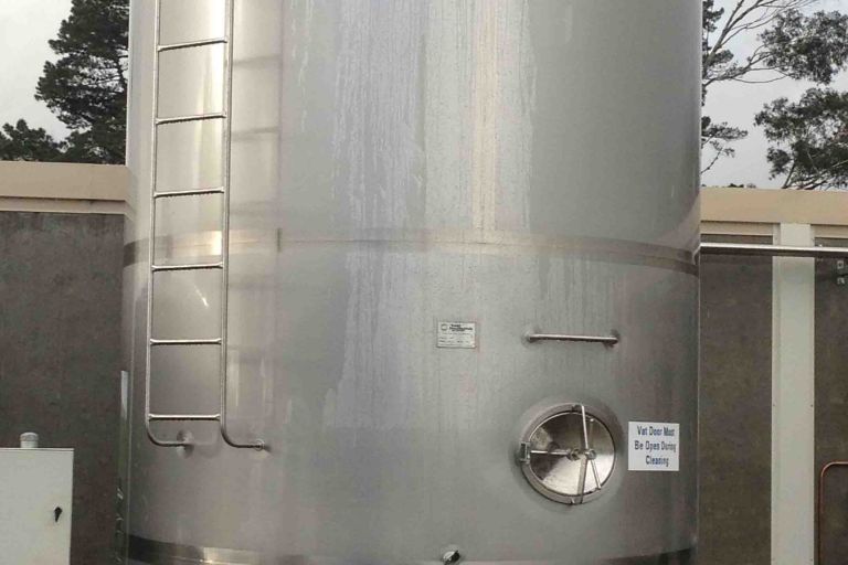 Dairy Farm Milk Vats and Silos